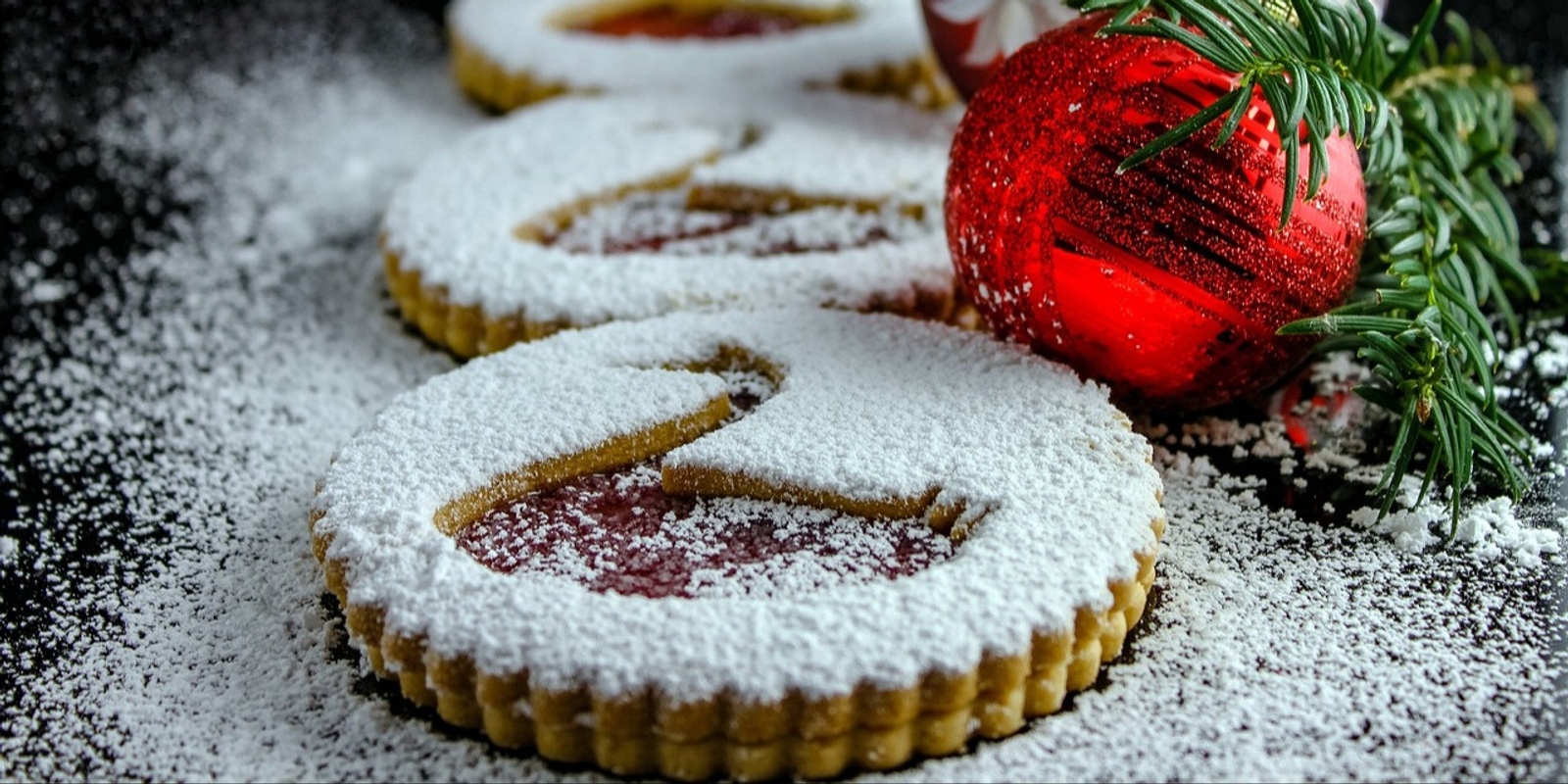 Banner image for Festive Christmas Treats Class- Vegan Baking class by Ma Petite Patisserie