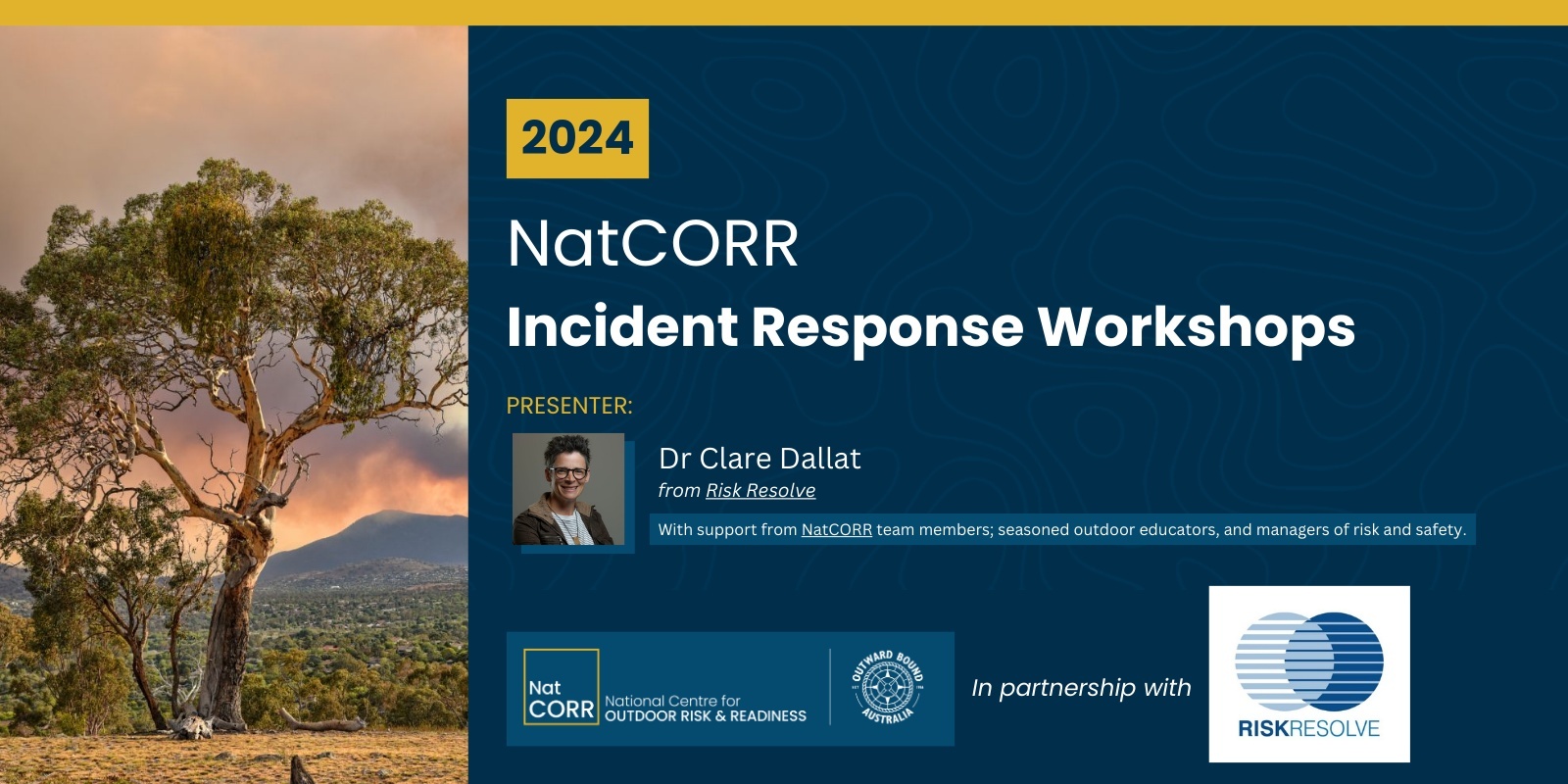 Banner image for NatCORR Incident Response Workshops 2024
