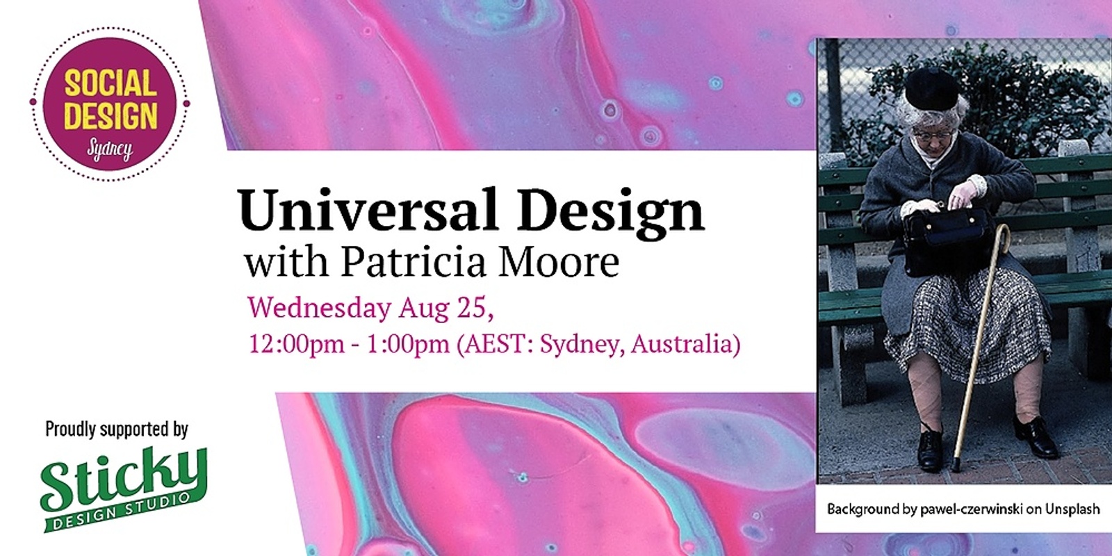 Banner image for Universal Design with Patricia Moore 