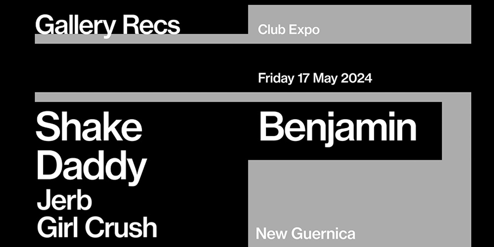 Banner image for Gallery - Club Expo (feat. Shake Daddy, Benjamin, Jerb, Girl Crush)