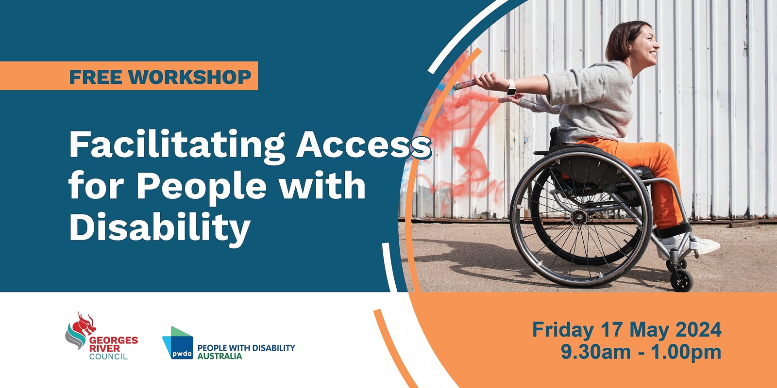 Banner image for Facilitating Access for People with Disability Workshop