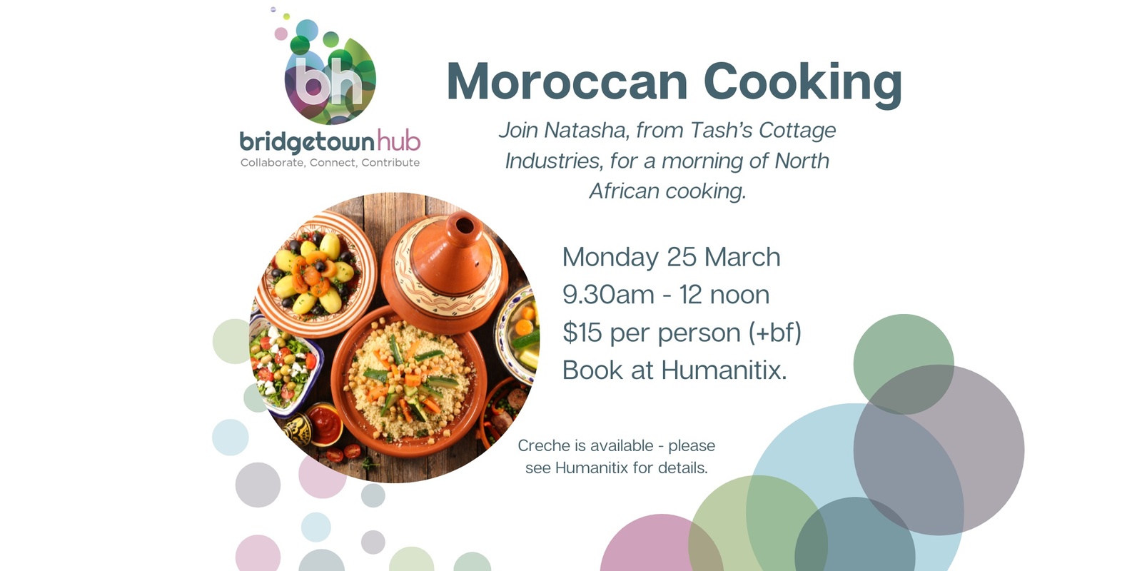 Banner image for Moroccan Cooking with Tash 