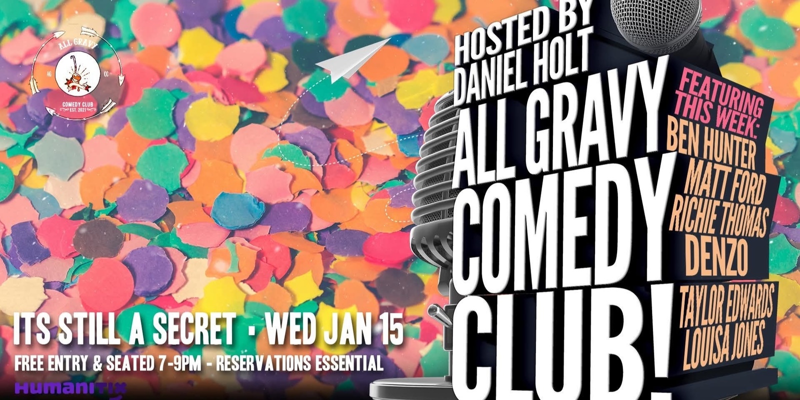 Banner image for All Gravy Comedy Club