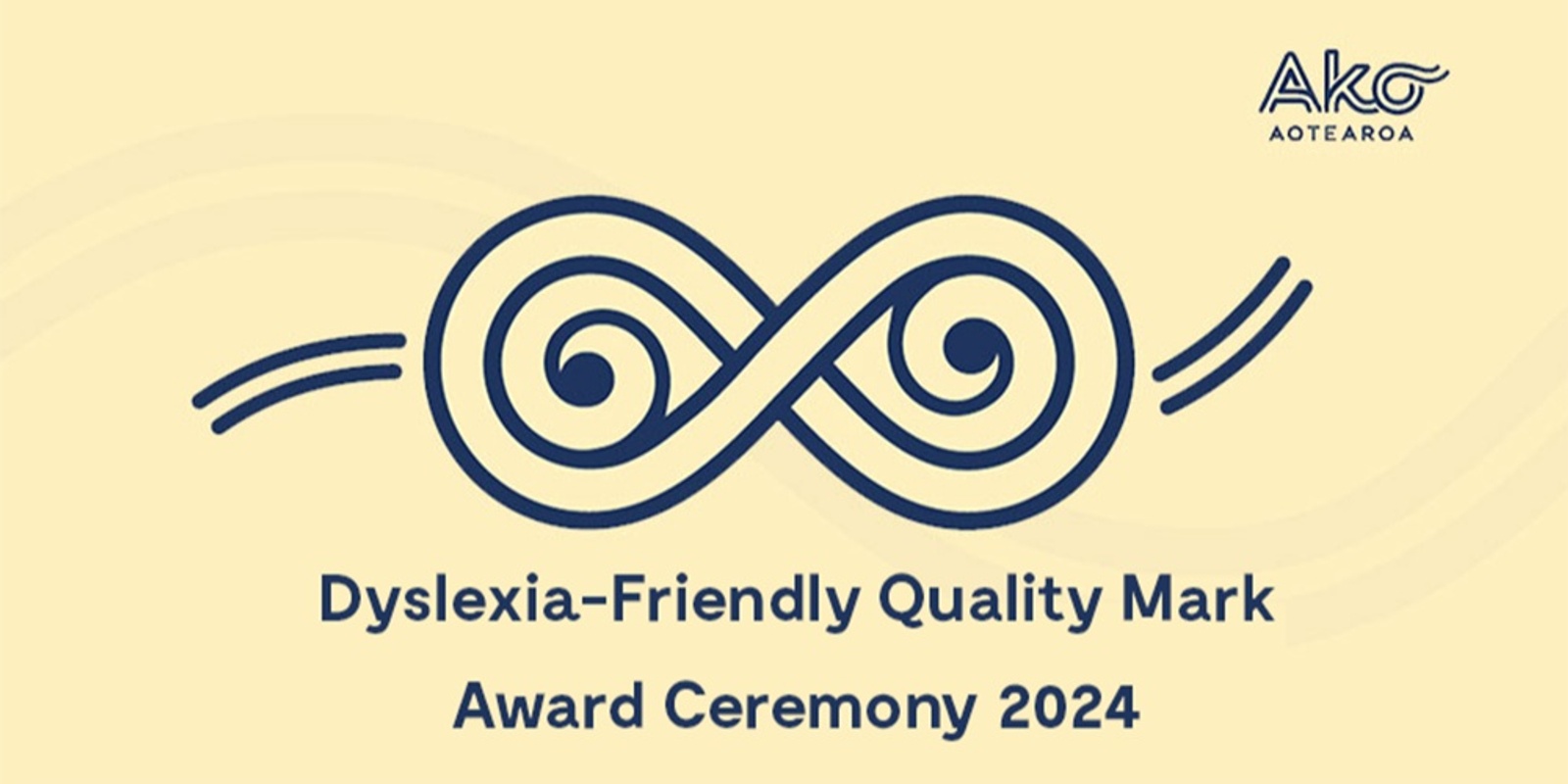 Banner image for The Dyslexia-Friendly Quality Mark Award Ceremony 2024