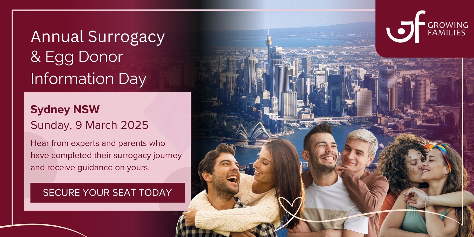 Banner image for Sydney 2025 Surrogacy & Donor IVF Information Day 