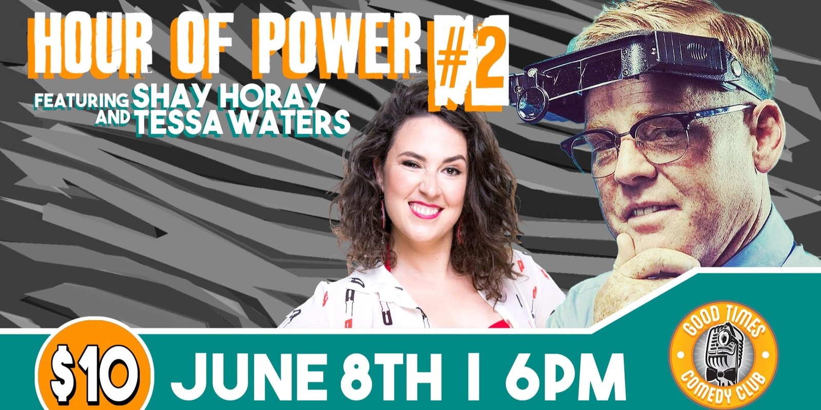 Banner image for Hour of Power #2 ft. Shay Horay and Tessa Waters