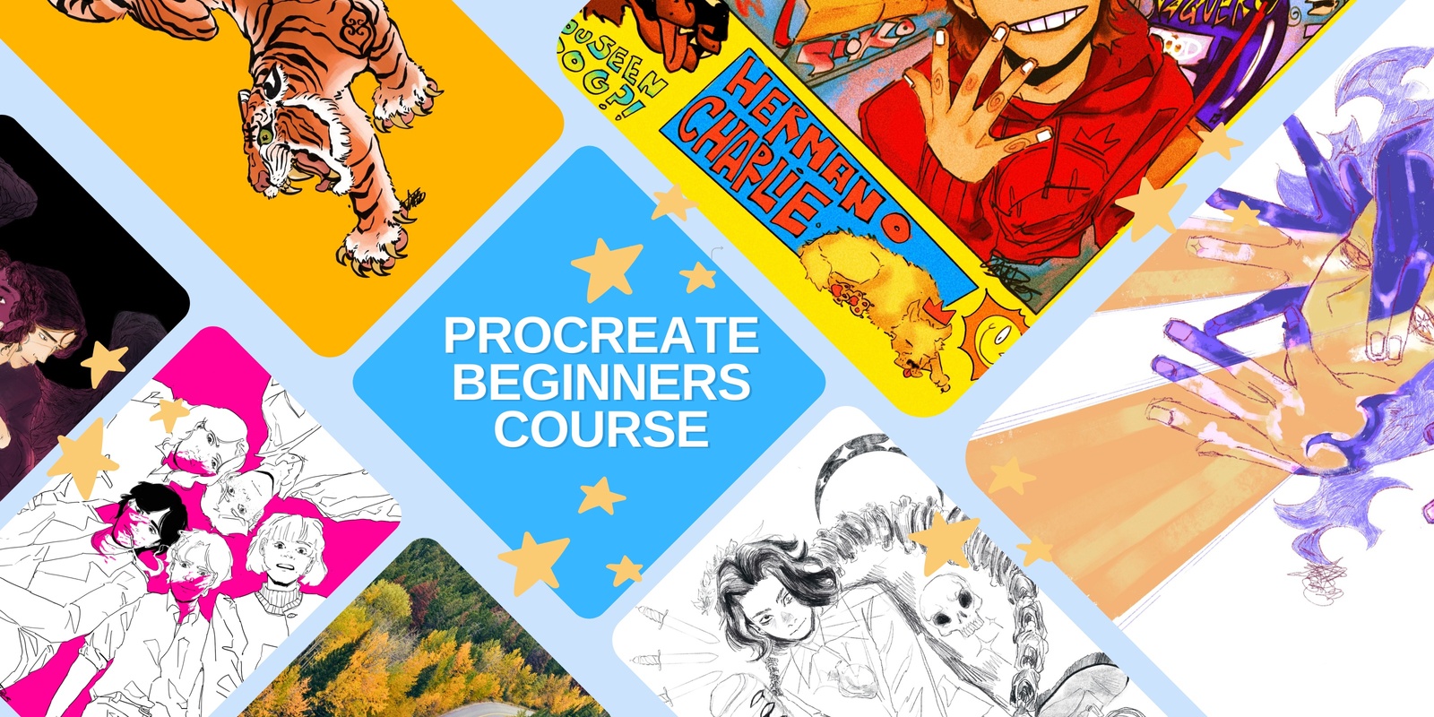 Banner image for Procreate Beginners Course 