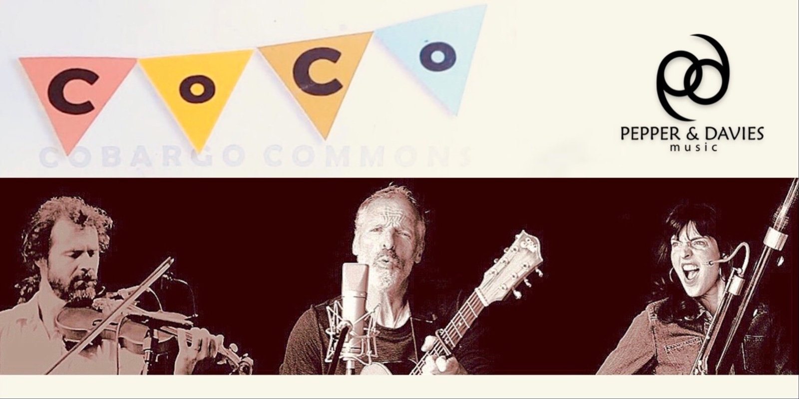 Banner image for Pepper & Davies with Dan Efraemson @ the CoCo Living Room