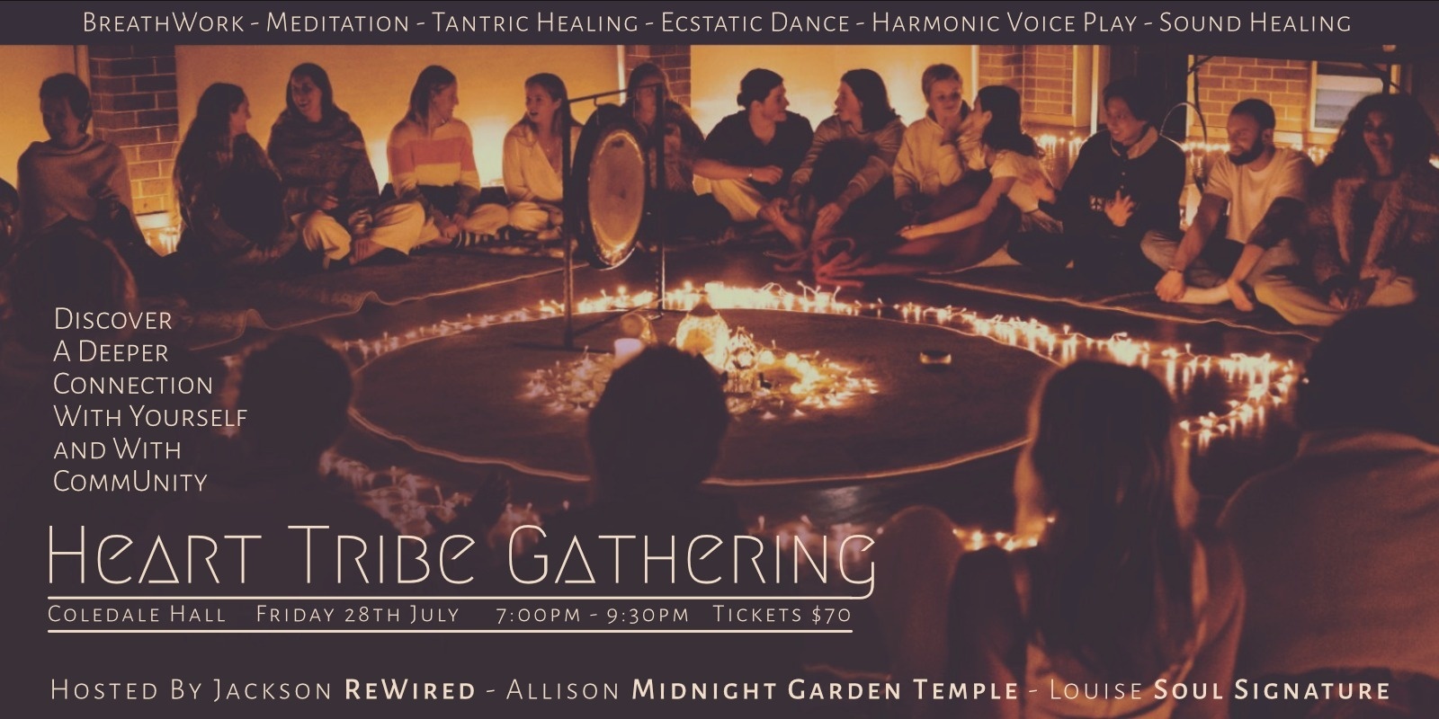 Banner image for Heart Tribe Gathering - Breath, Sound & Dance