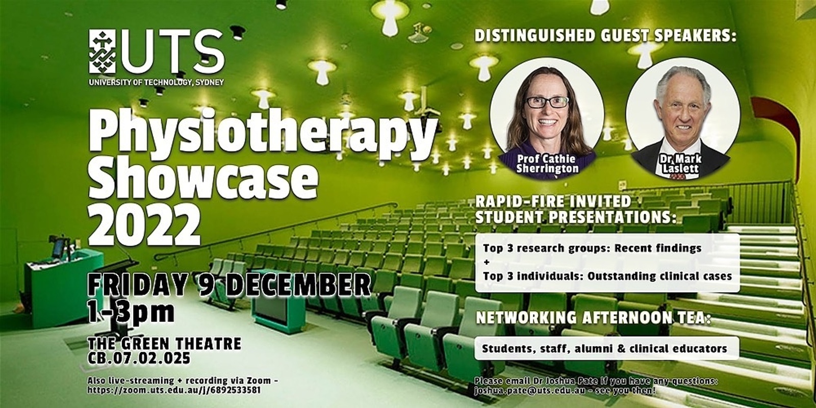 Banner image for 2022 UTS Physiotherapy Showcase