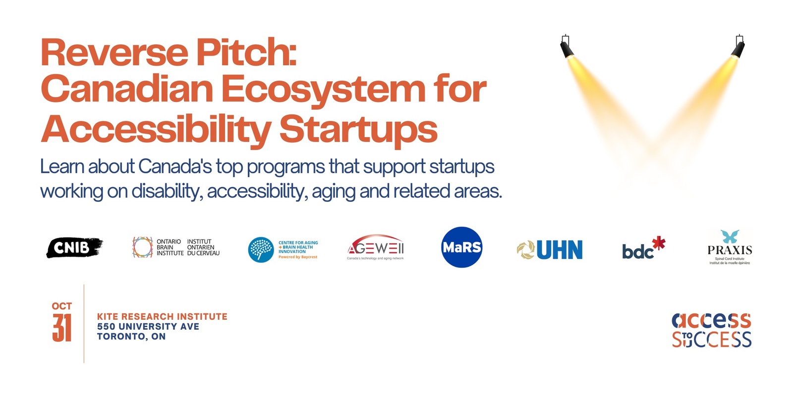 Banner image for Reverse Pitch: Canadian Ecosystem for Accessibility Startups