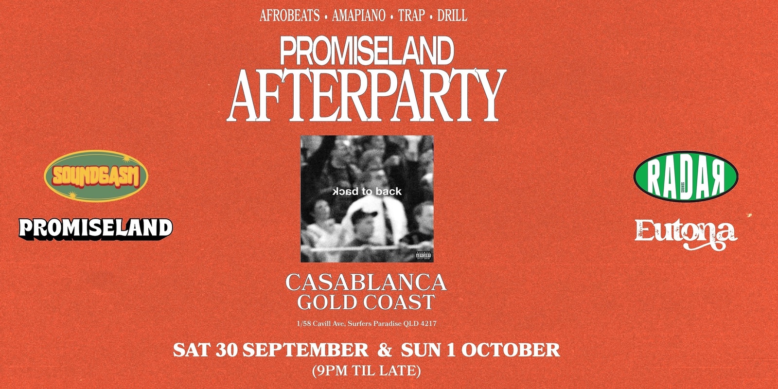 Banner image for PROMISELAND: THE OFFICIAL AFTERPARTY