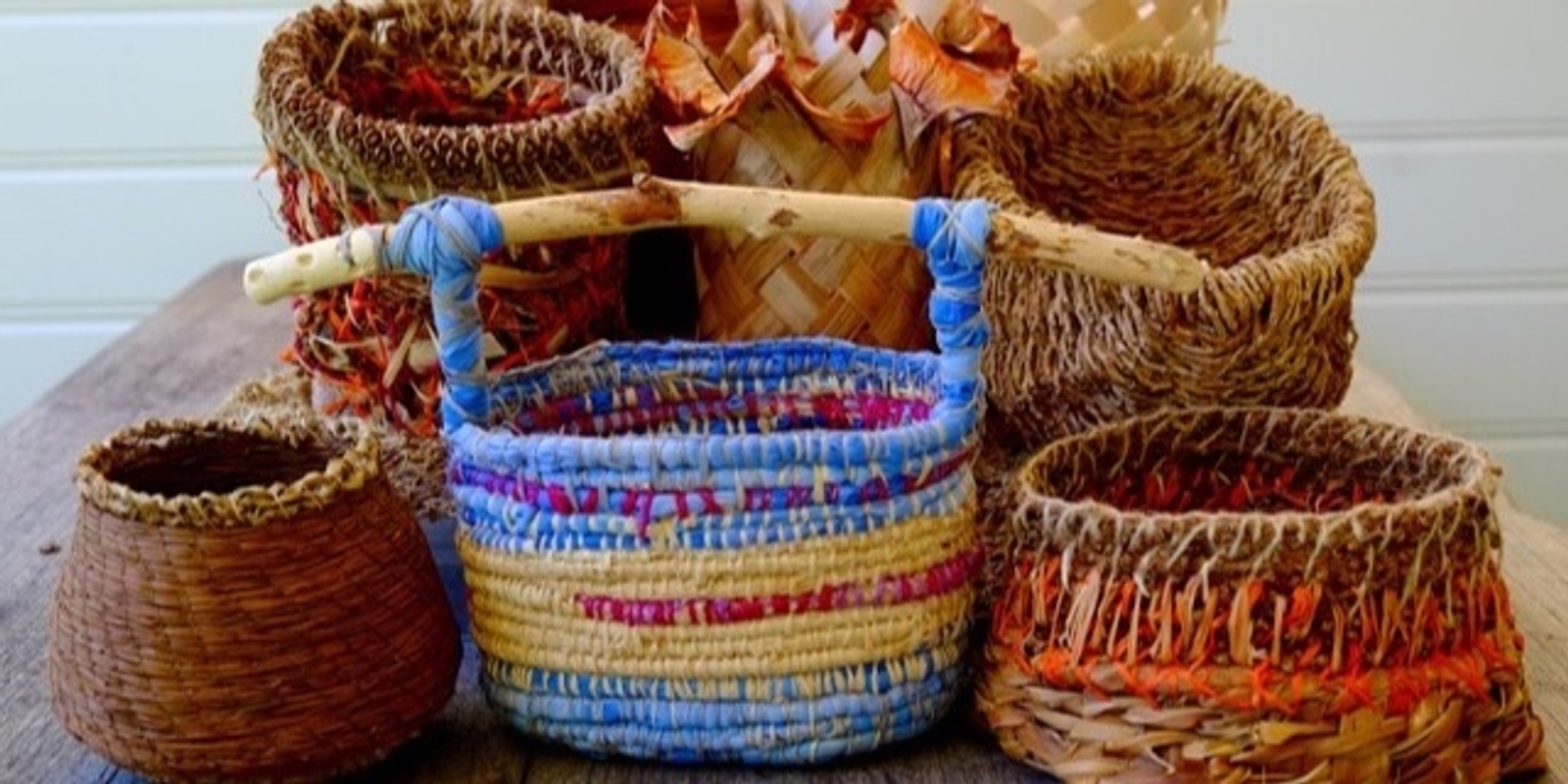 Banner image for Weekend Weaving Workshop - 4 baskets