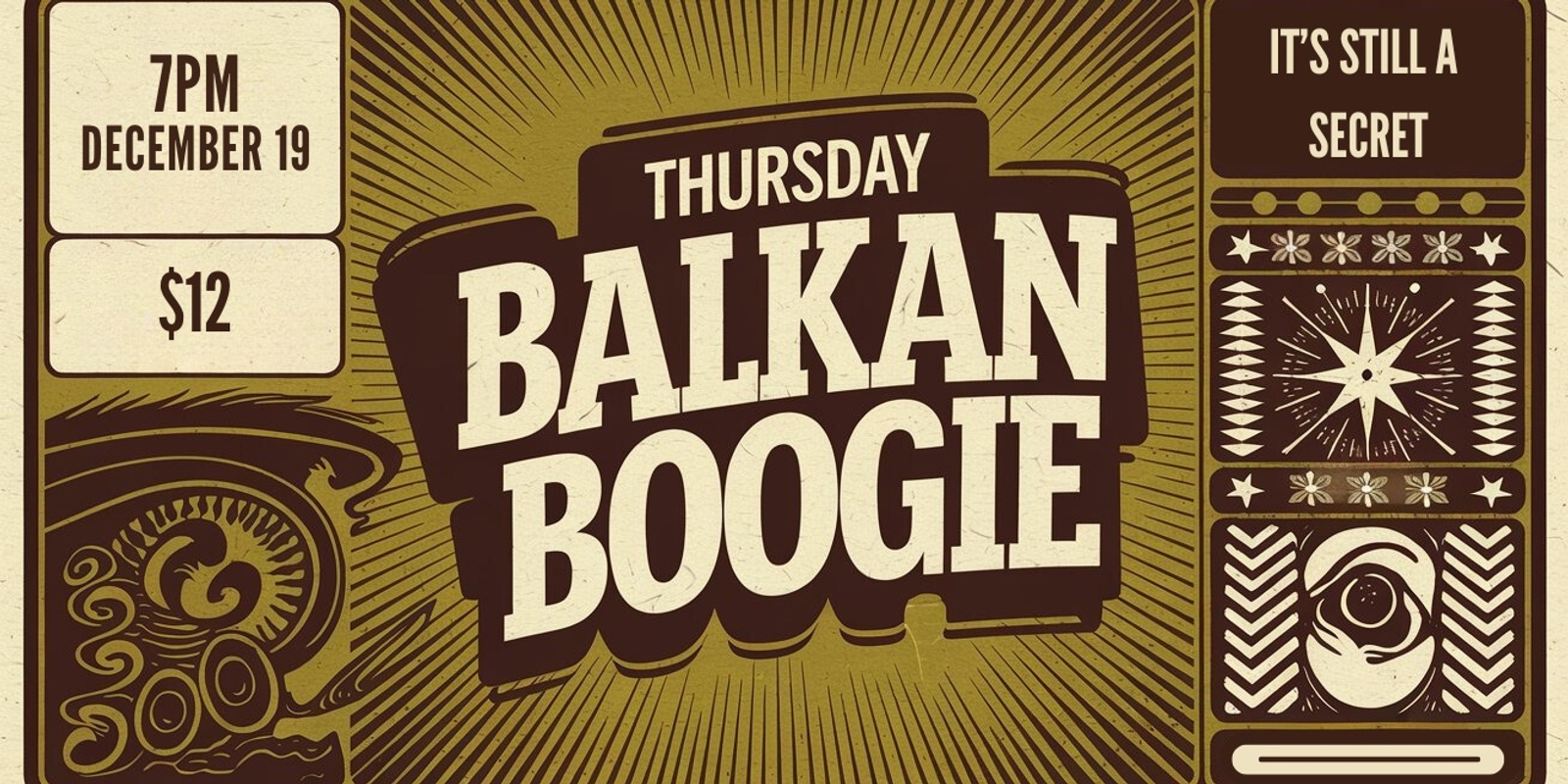 Banner image for Thursday Balkan Boogie