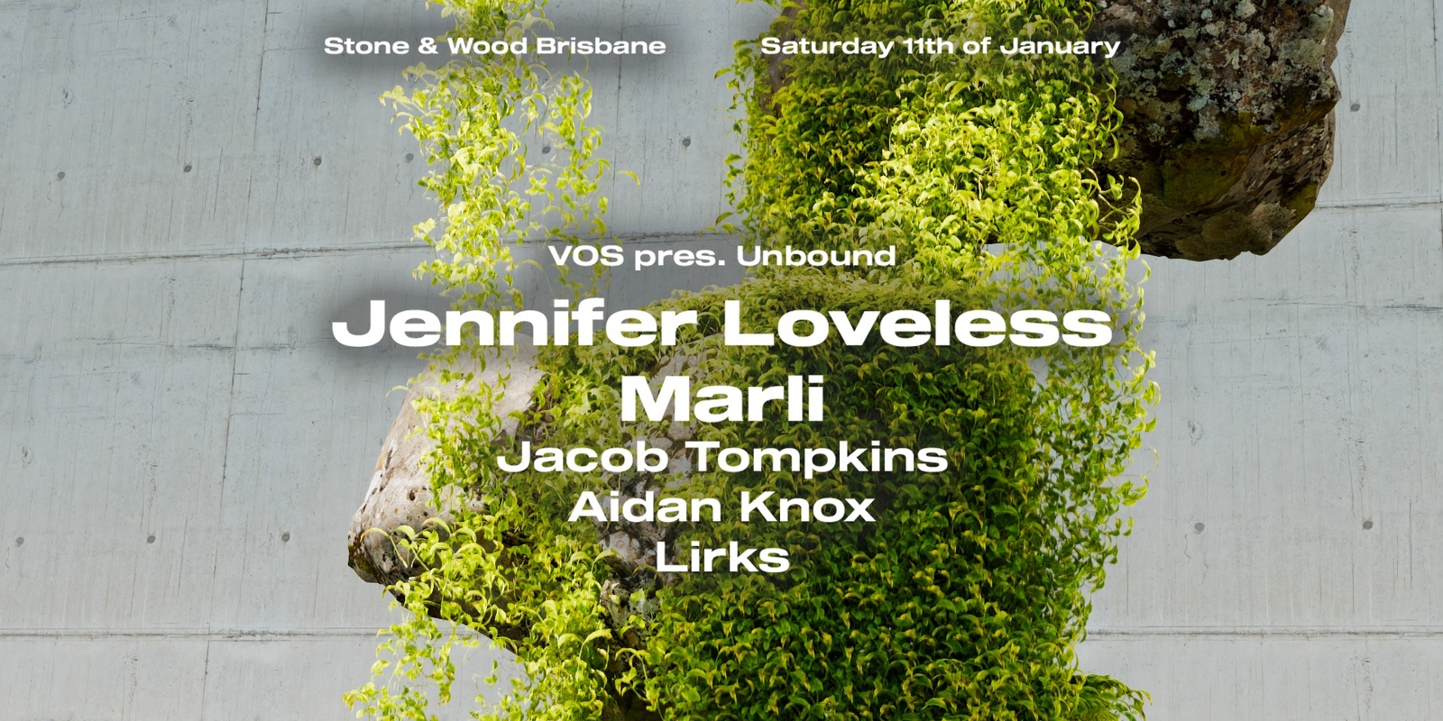 Banner image for VOS pres. Unbound [Jennifer Loveless & Marli]