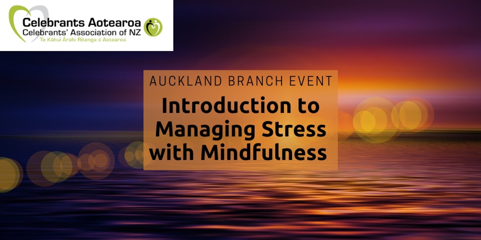 Banner image for Introduction to Managing Stress with Mindfulness