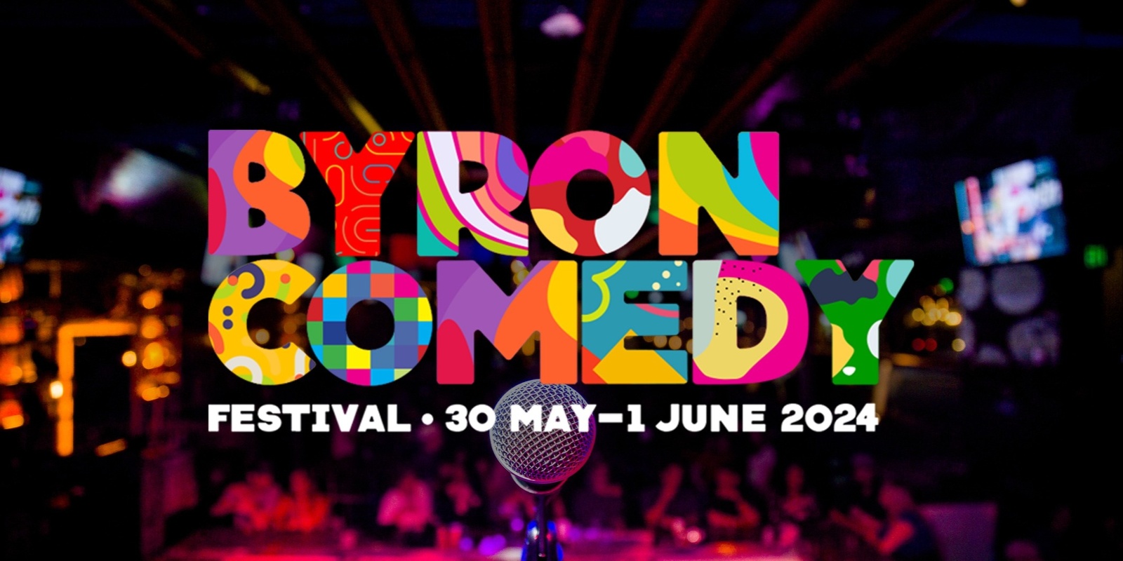 Banner image for Byron Comedy Fest 30th May - 1st June 2024