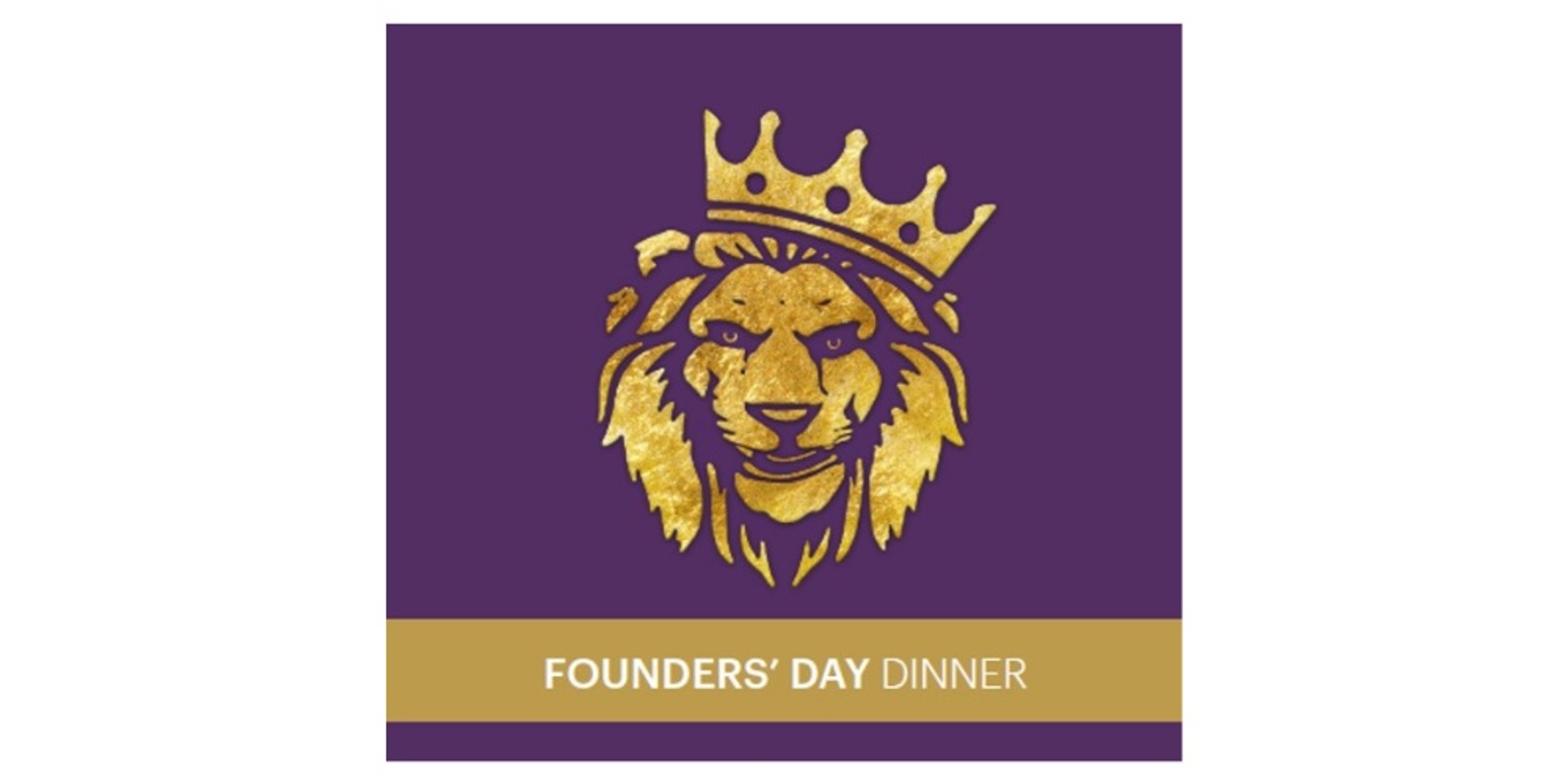 Banner image for Founders' Day Dinner 2022