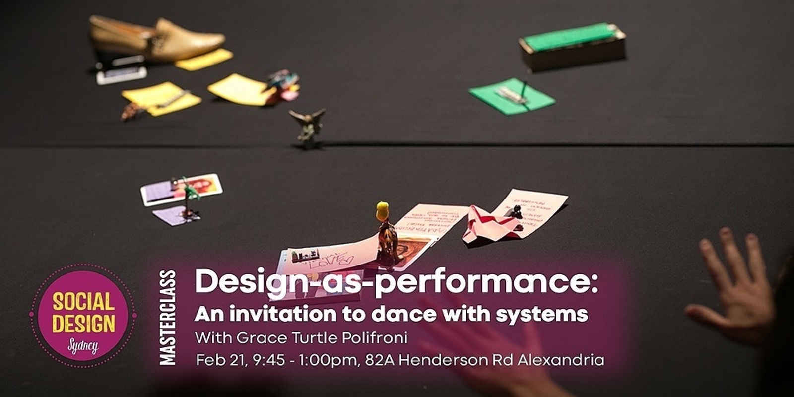 Banner image for Masterclass : Design-as-performance