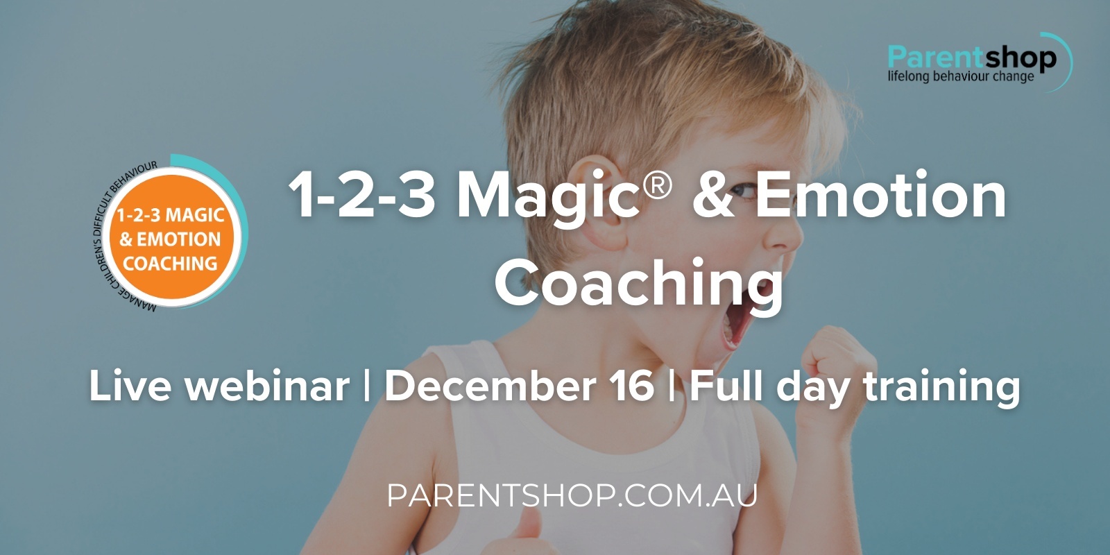 Banner image for 1-2-3 Magic® & Emotion Coaching