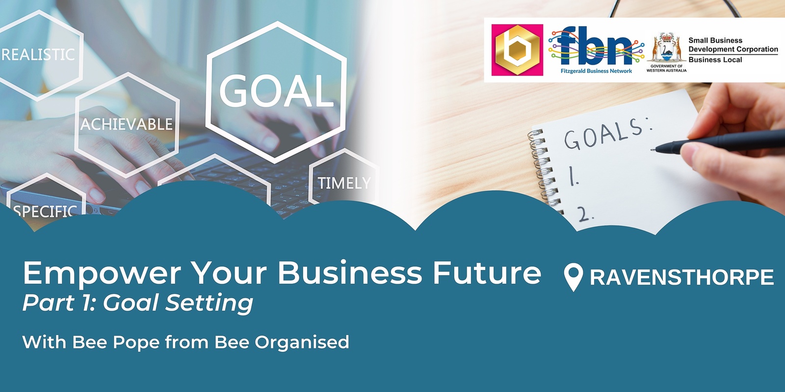 Banner image for Business Local: Empower Your Business Future PART 1: Setting Goals