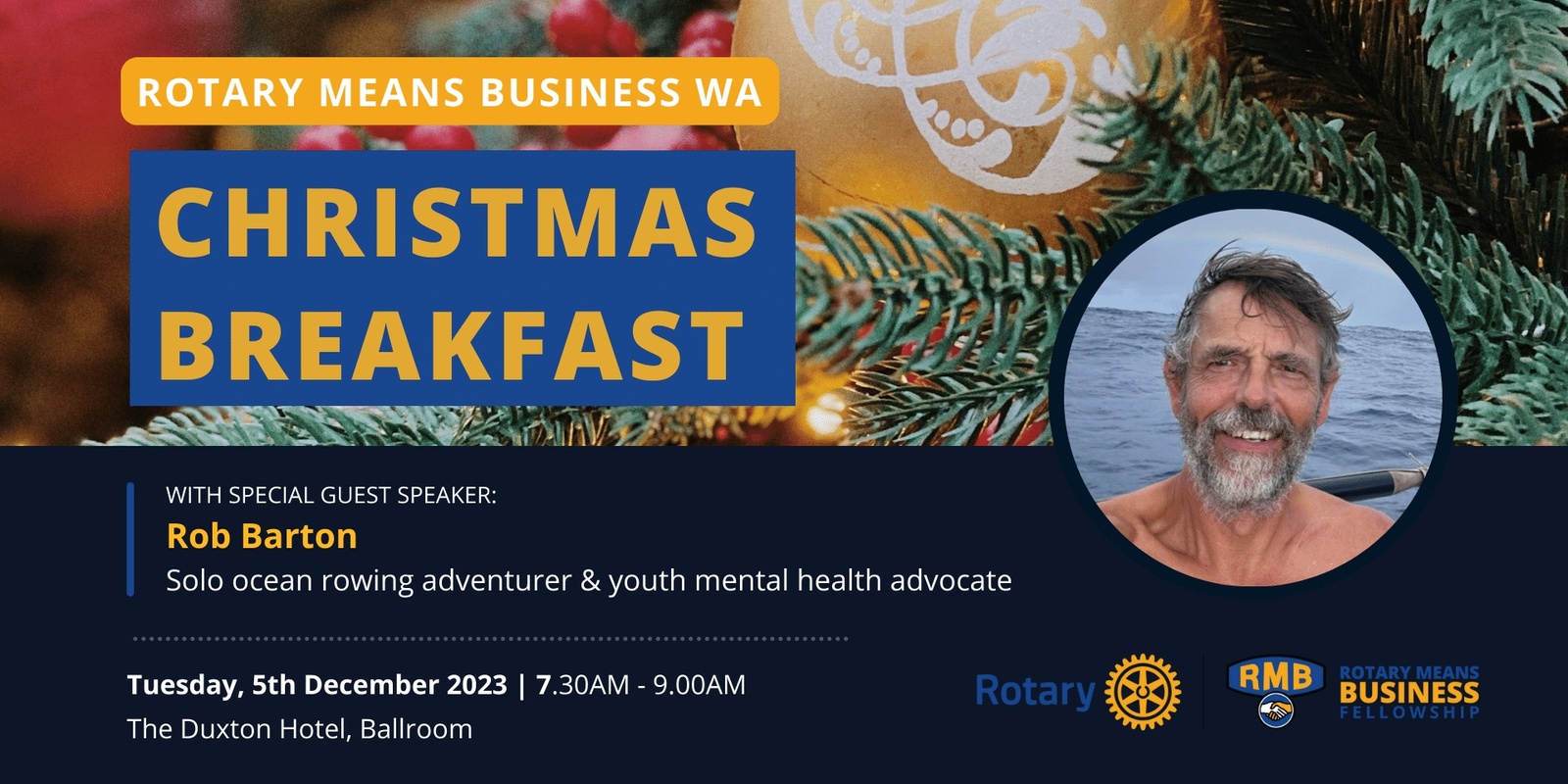 RMBWA Christmas Breakfast 2023 Humanitix