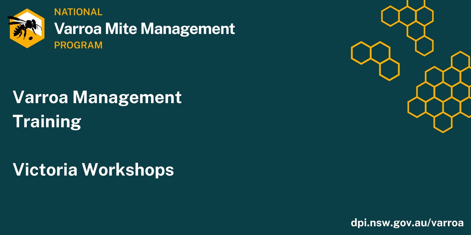 Banner image for Wangaratta - Varroa Management Training Workshop