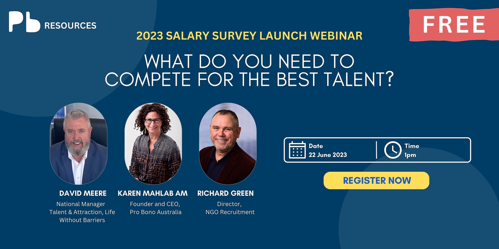 Banner image for 2023 Pro Bono Salary Survey: What do you need to compete for the best talent?