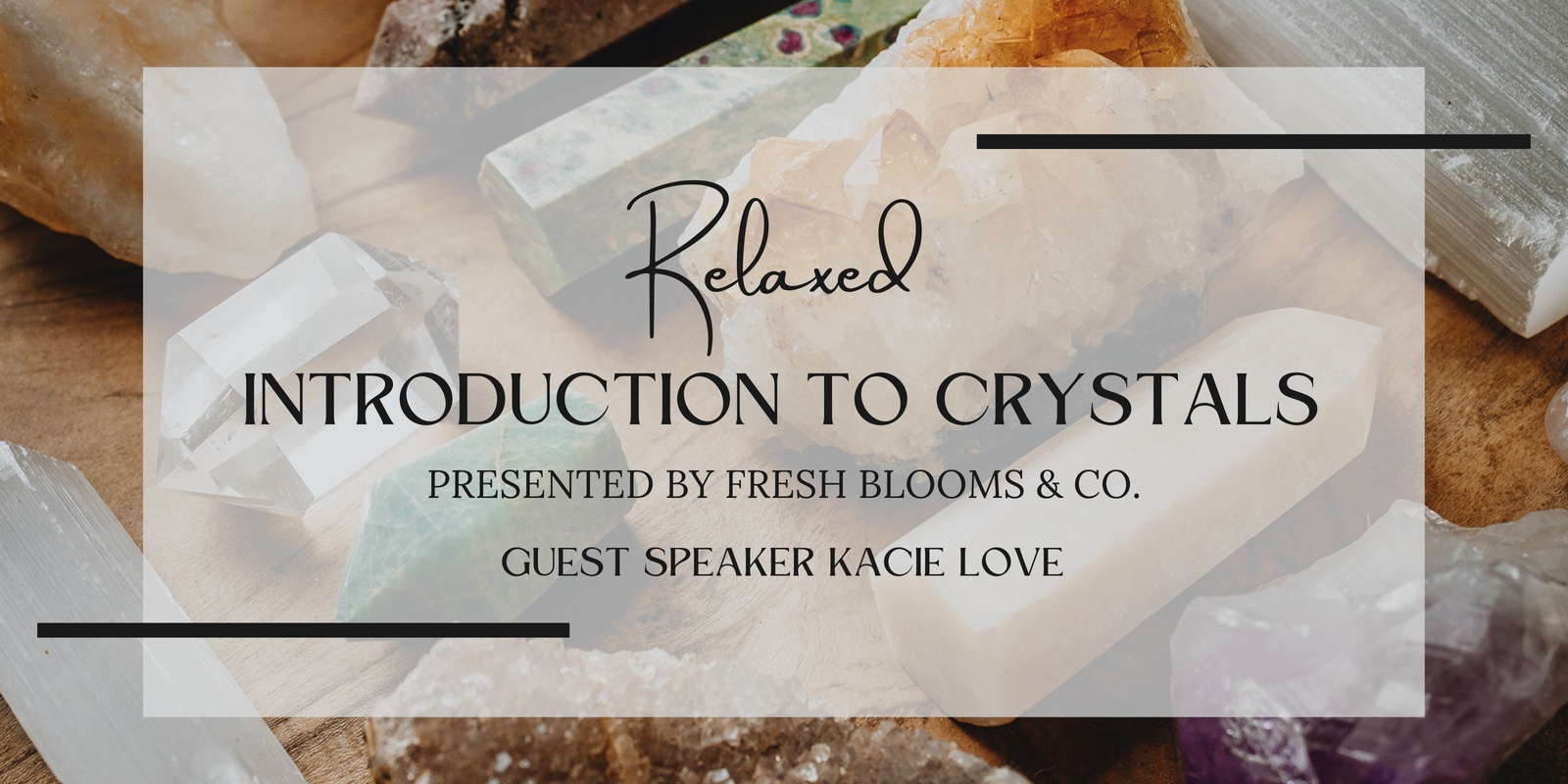 Banner image for Relaxed Introduction to Crystals