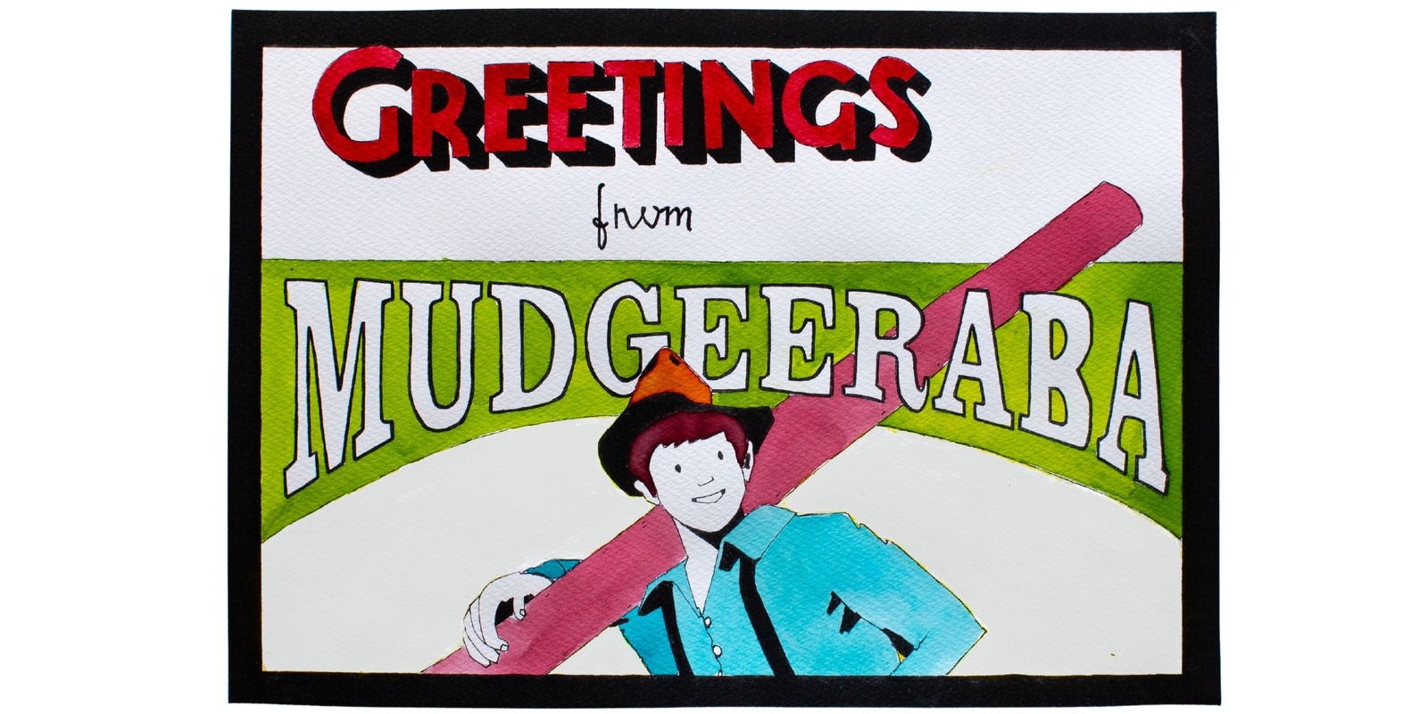Banner image for Make a Mudgeeraba Postcard with Artist Richard Scott