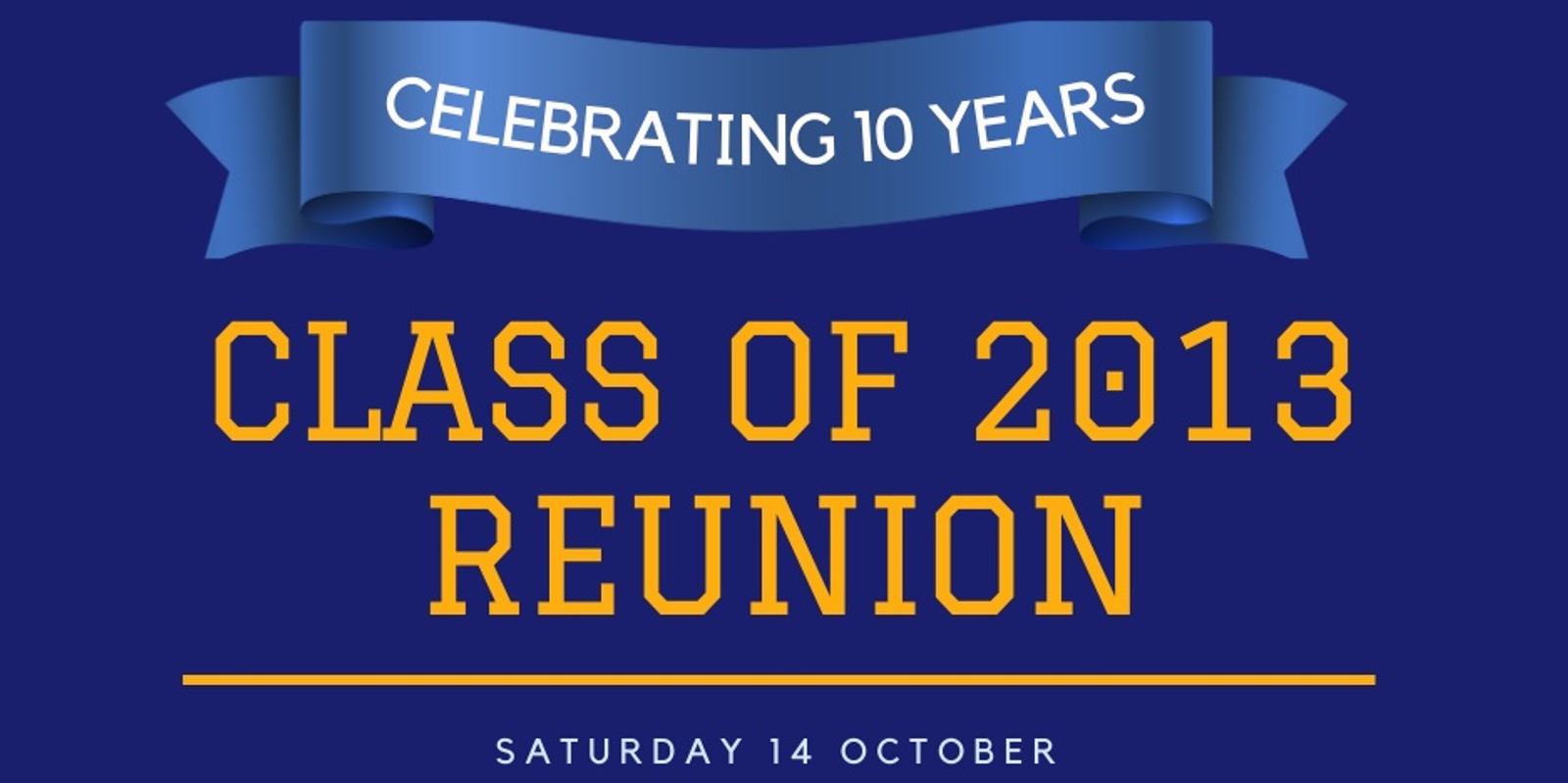 Banner image for Class of 2013 Alumni Reunion