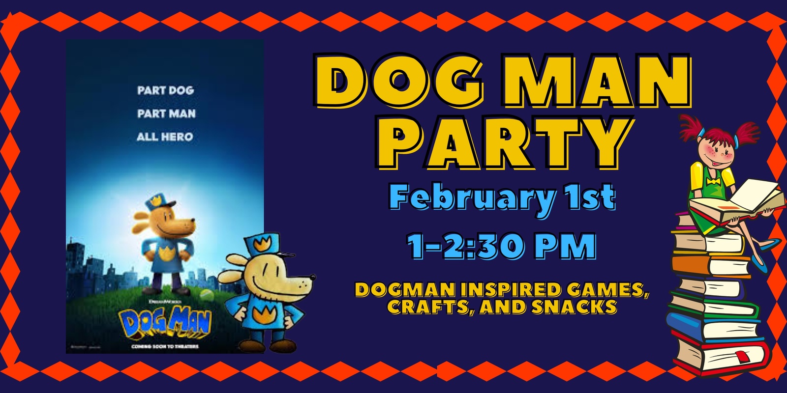 Banner image for Dog Man Party