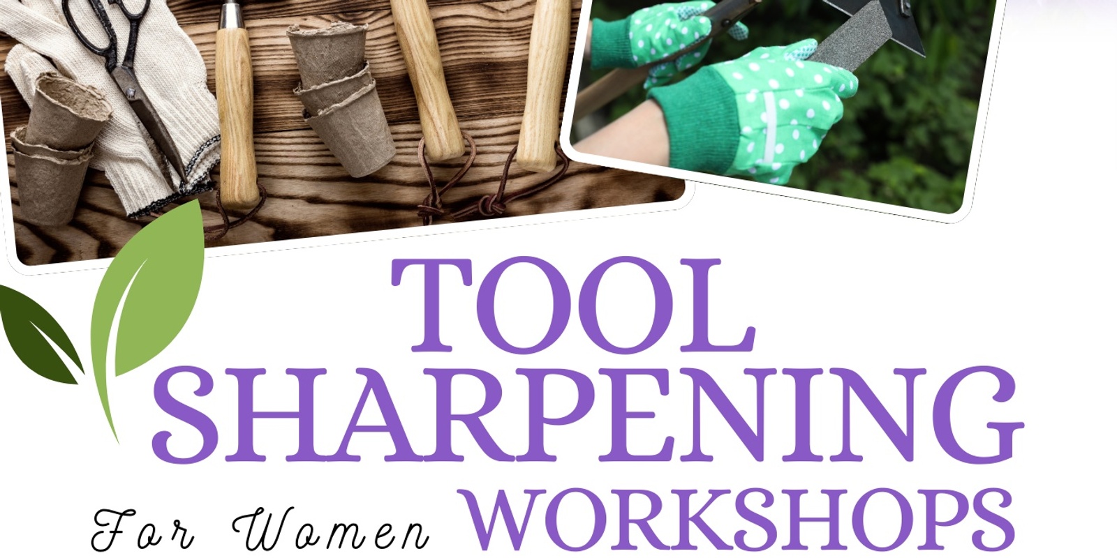 Banner image for Tool Sharpening Workshops