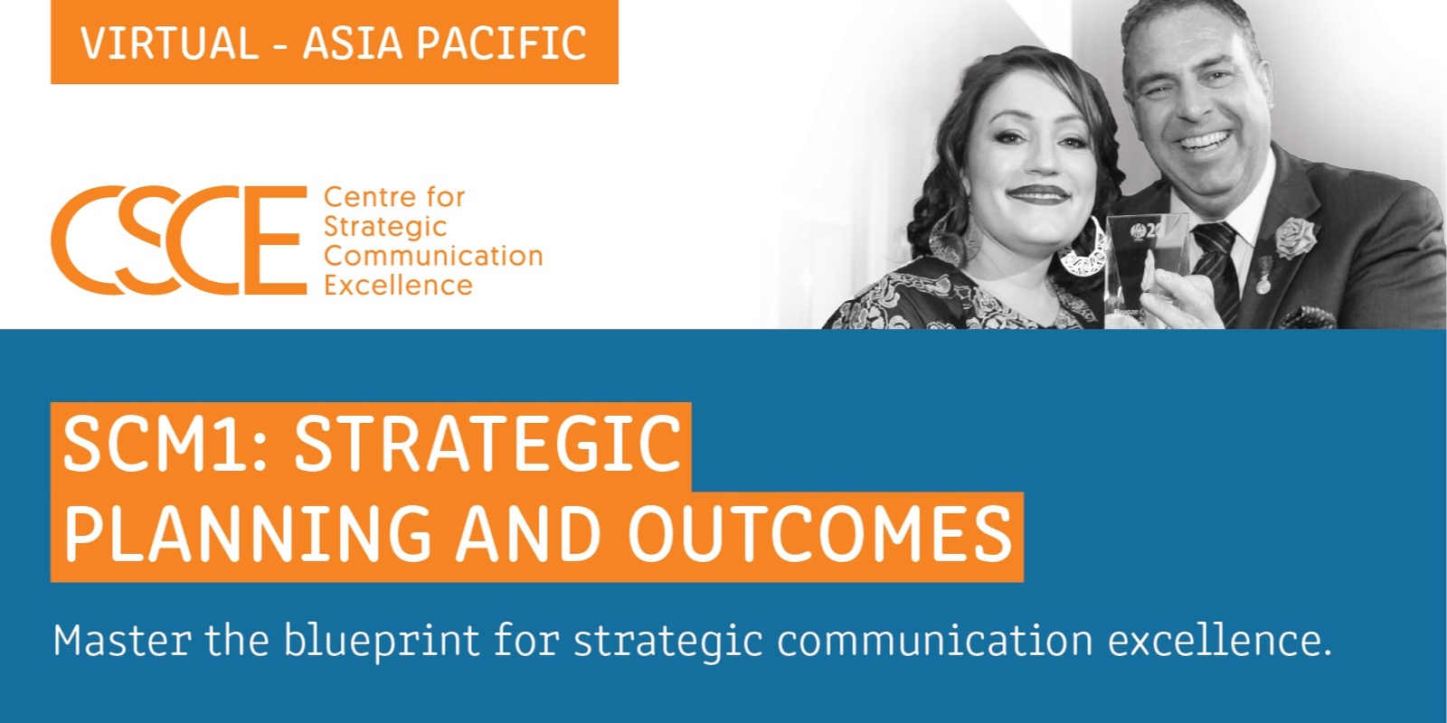 Banner image for SCM1: Strategic Planning and Outcomes - Virtual (Asia Pacific)