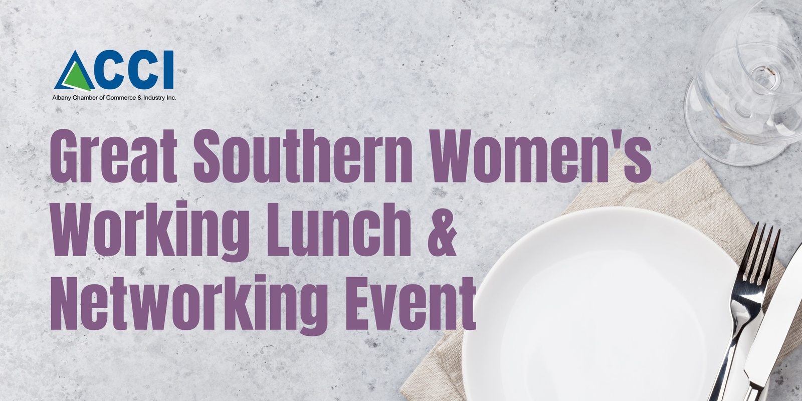 Banner image for GSW Working Lunch & Networking Event