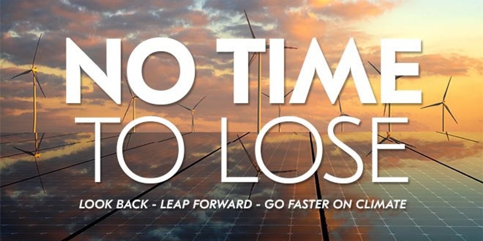 Banner image for Greenbucks - No Time to Lose 