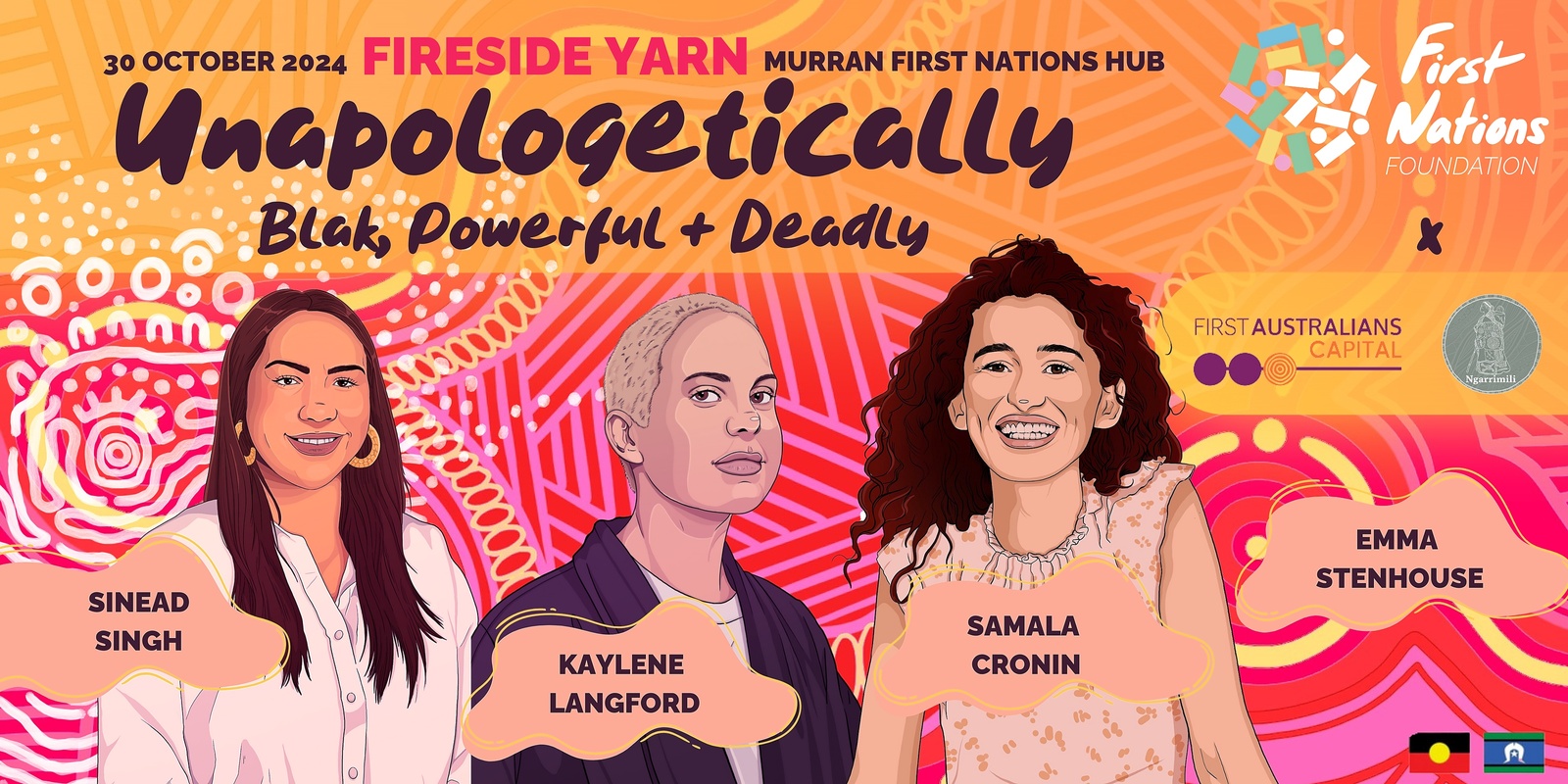 Banner image for Unapologetically Powerful, Blak and Deadly | Fireside Yarn - Geelong