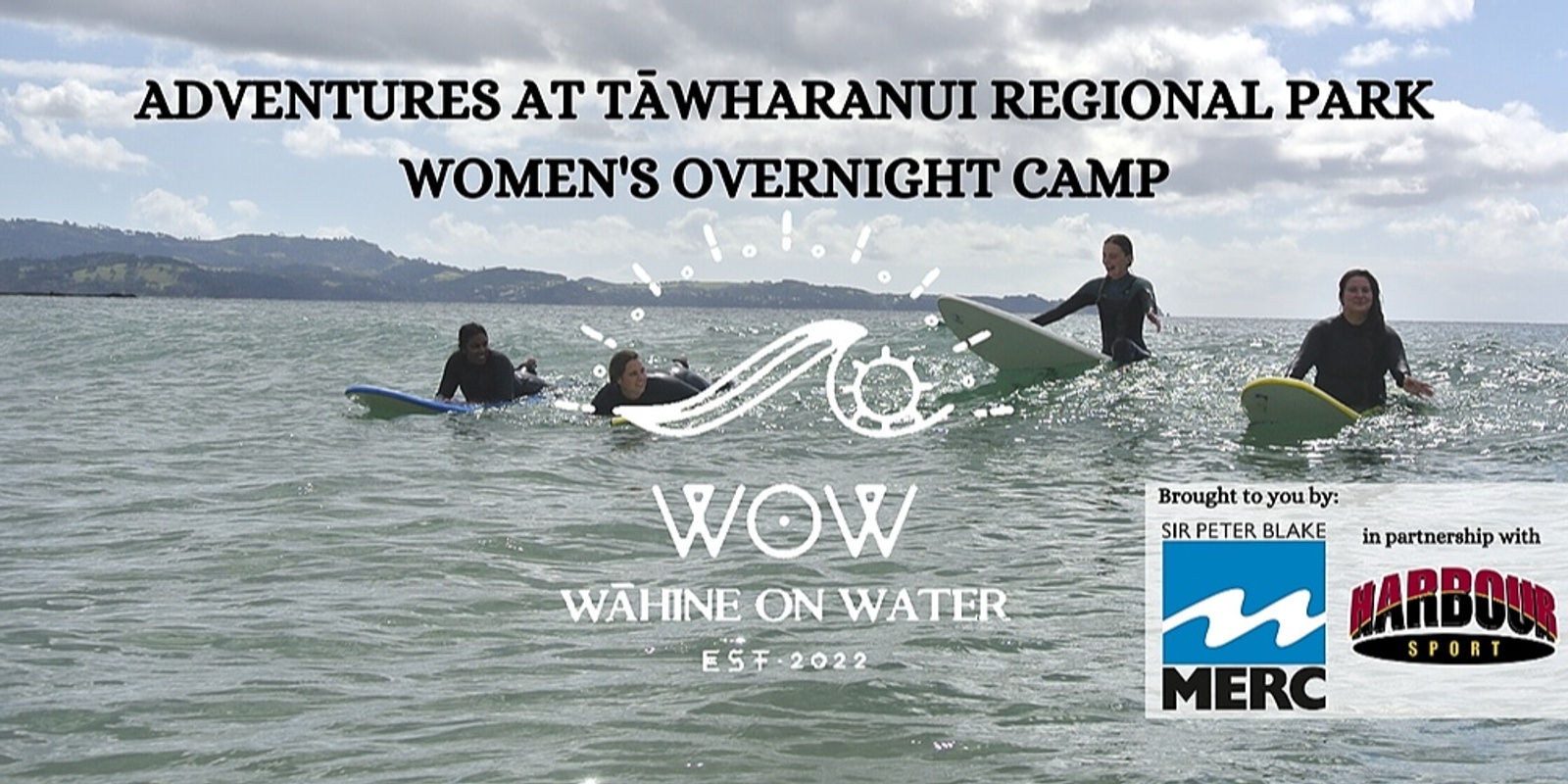 Banner image for Wāhine on Water Weekend at Tāwharanui (April 1-2)