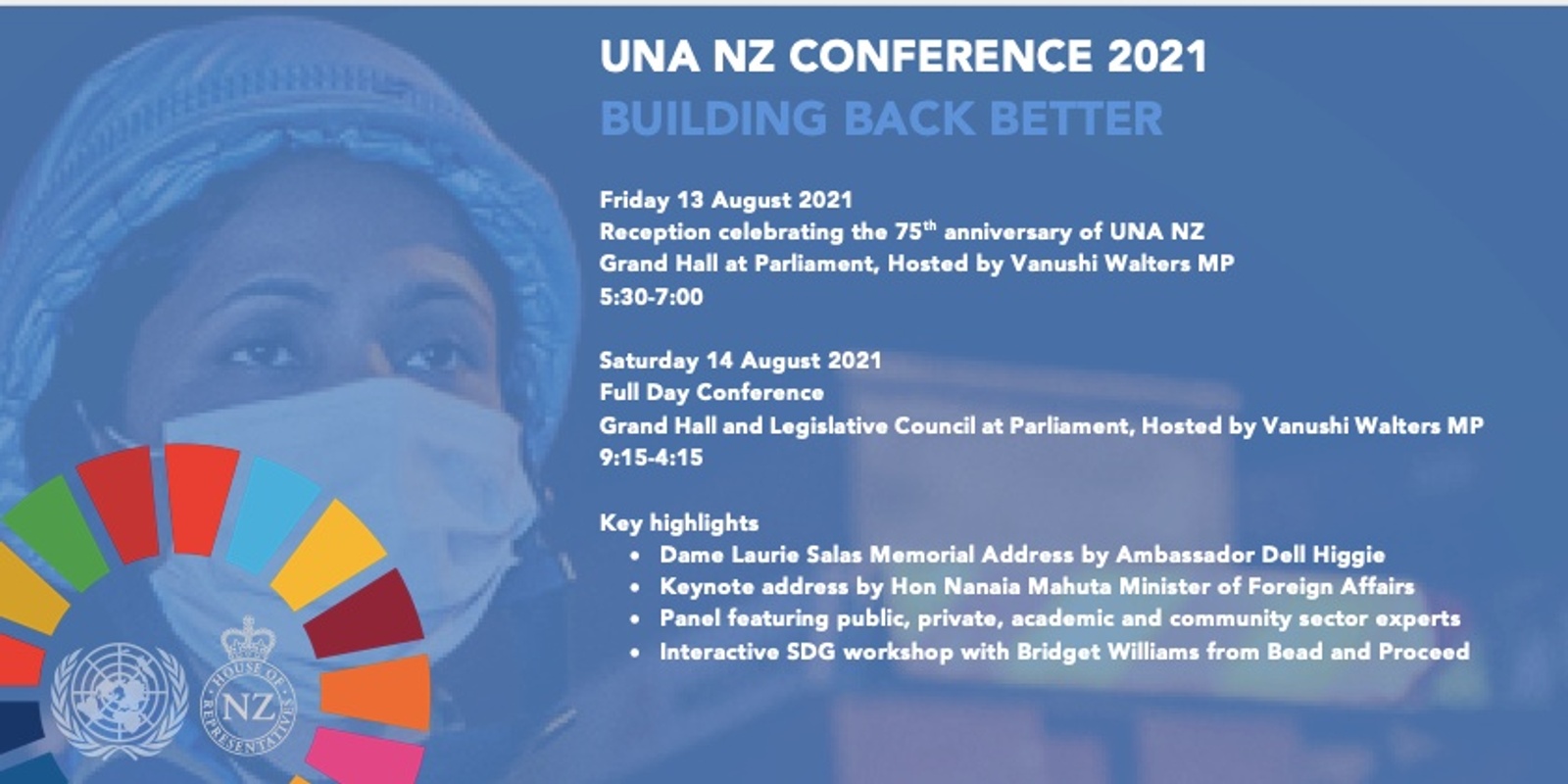 Banner image for UNA NZ National Conference 2021