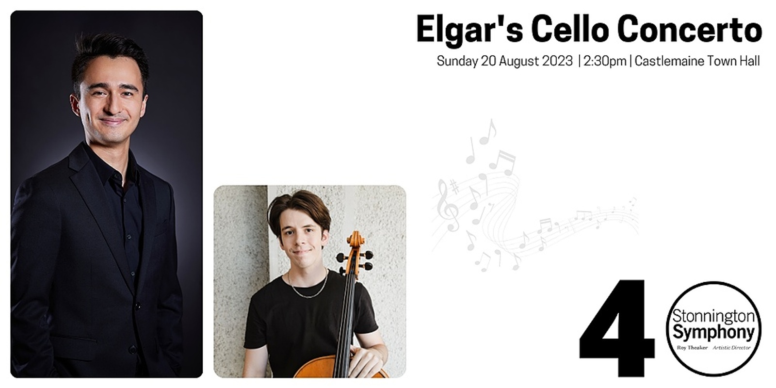 Banner image for Elgar's Cello Concerto at Castlemaine Town Hall