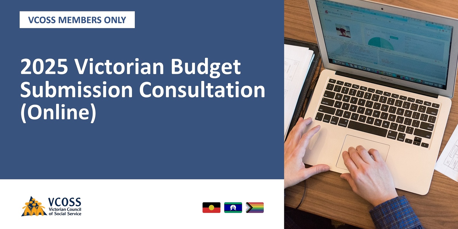 Banner image for 2025 Victorian Budget Submission Online Consultation