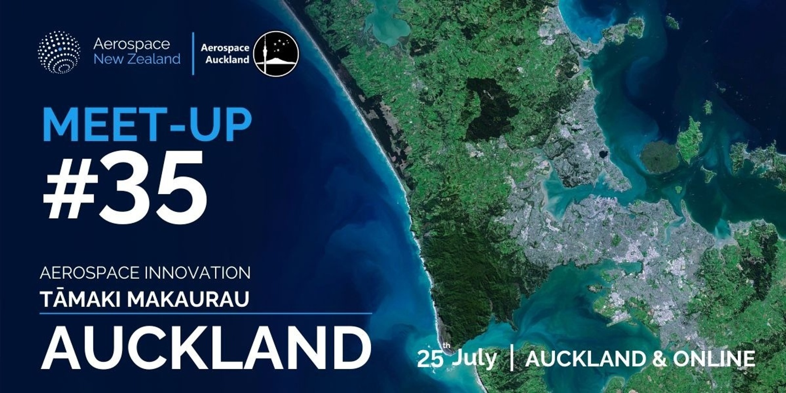 Banner image for Aerospace New Zealand & Aerospace Auckland Meet-Up #35 - Aerospace Innovation Tāmaki Makaurau