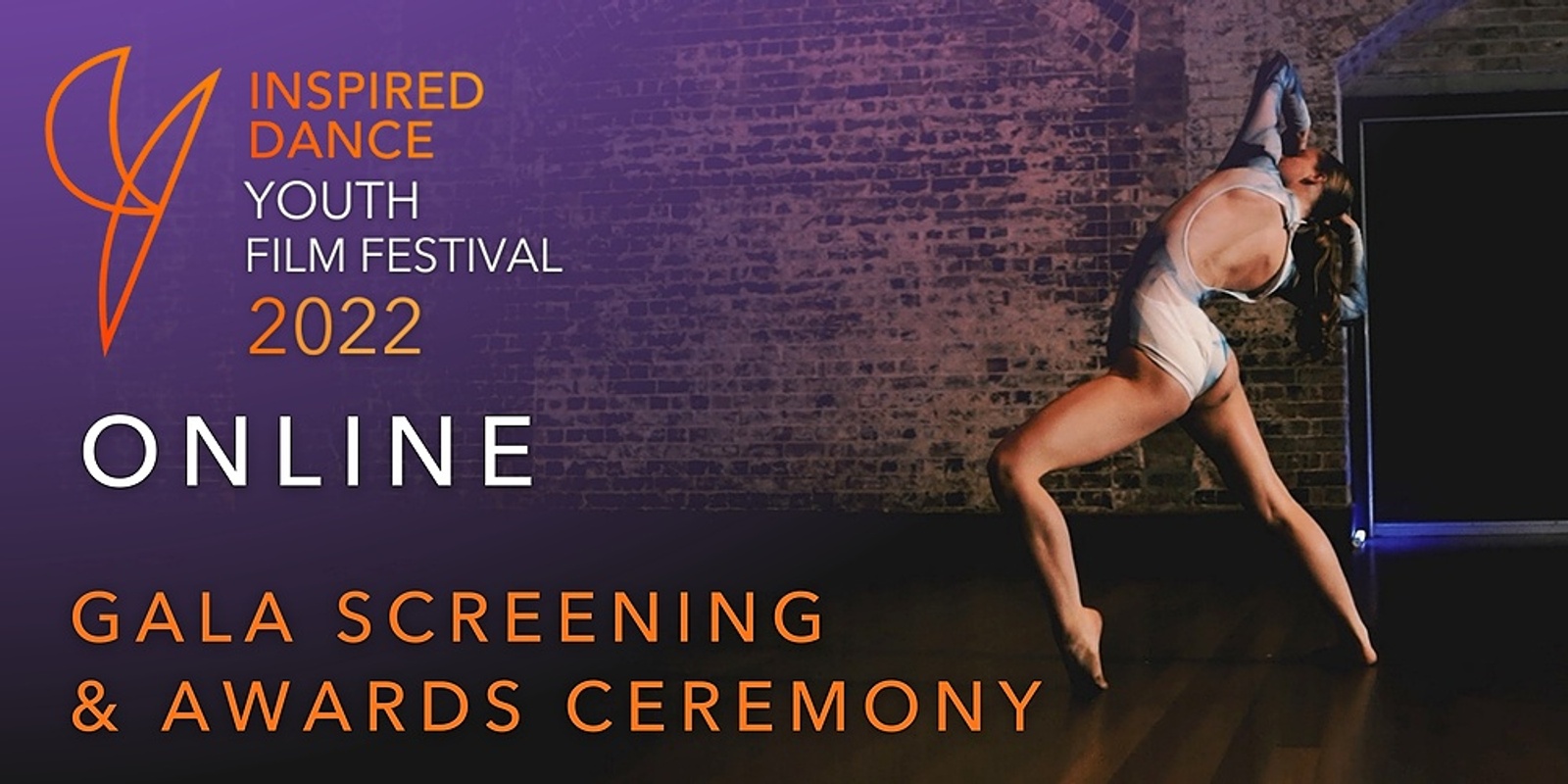 Banner image for Inspired Dance Youth Film Festival 2022 - ONLINE