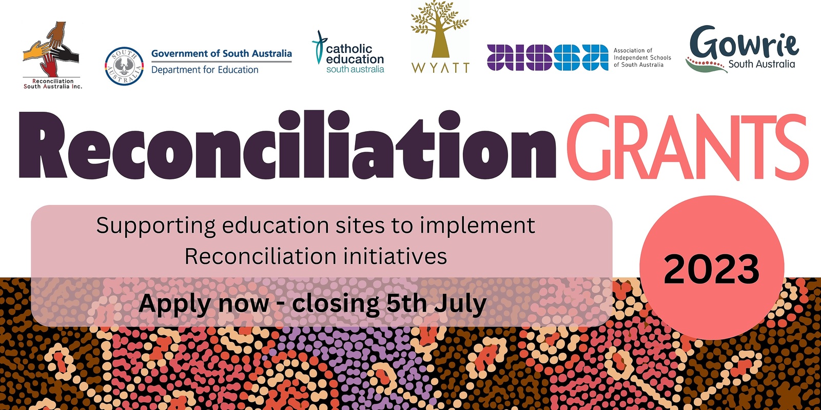 Banner image for Reconciliation Grants Information Session 