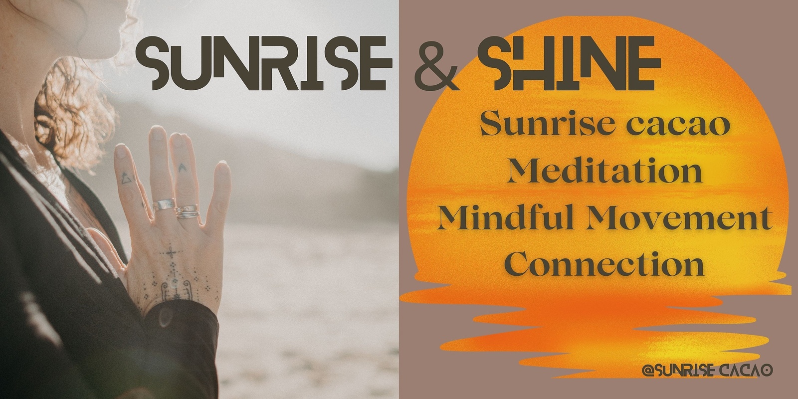 Banner image for Sunrise & Shine