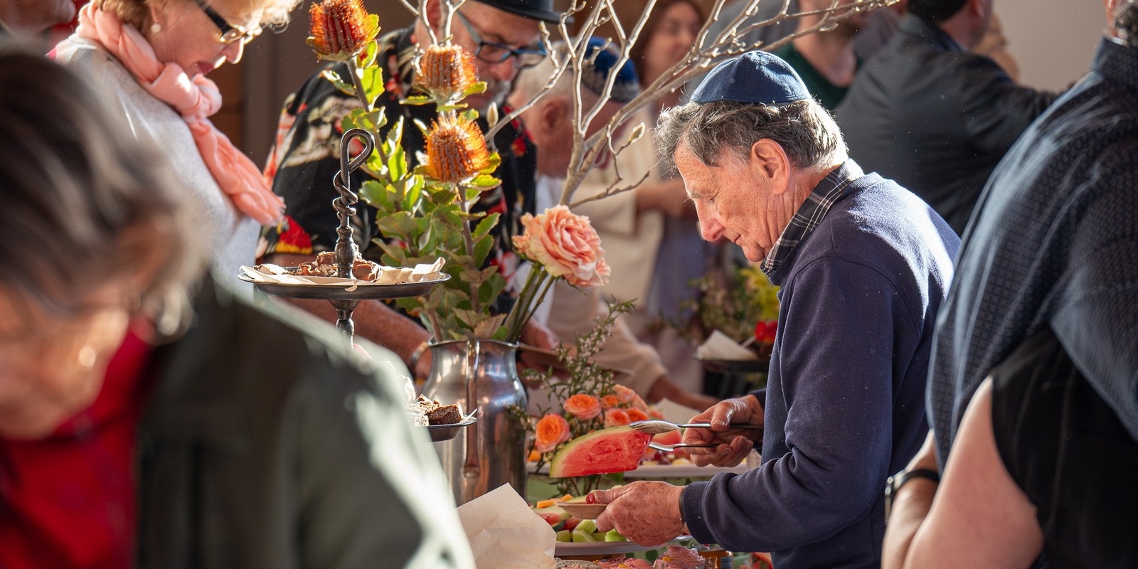 Banner image for Shabbat Dinner with Rabbi Rafi Kaiserblueth at Emanuel Synagogue