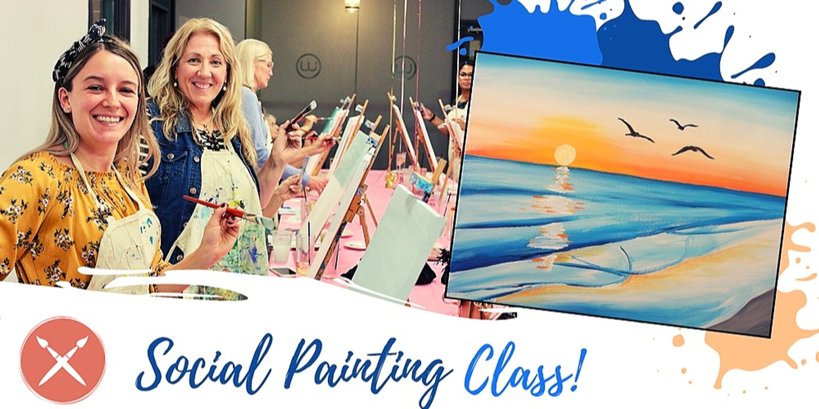 Paint & Sip Event: Far Horizons 04/05/23