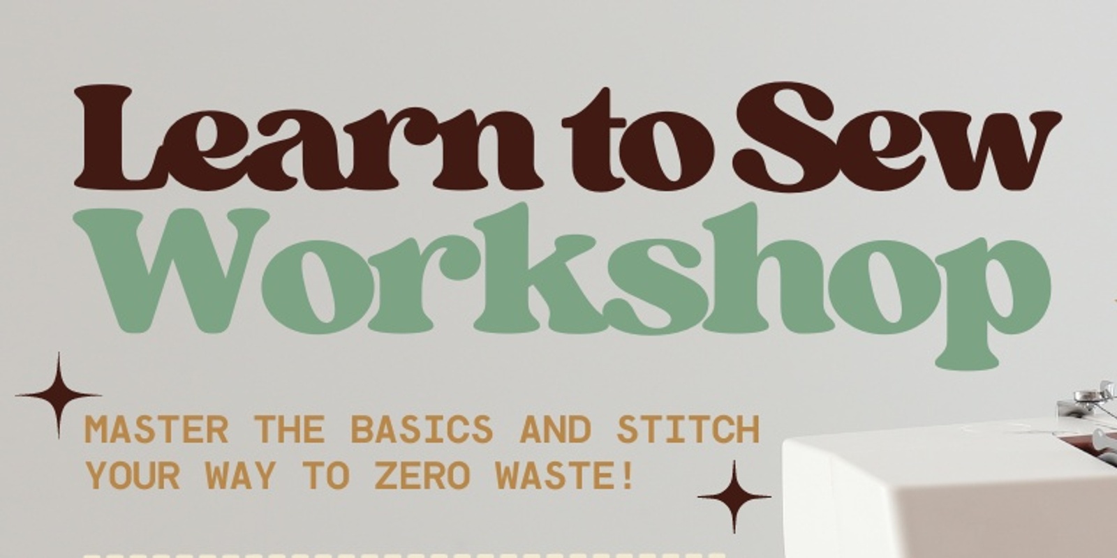 Banner image for Learn to Sew - Workshop for Adults! 