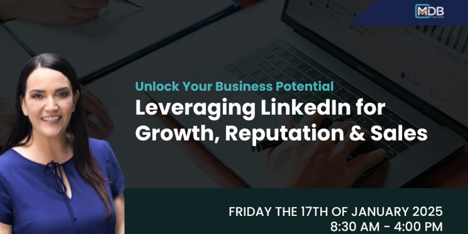 Banner image for Leverage LinkedIn for Sales, Growth, and Reputation