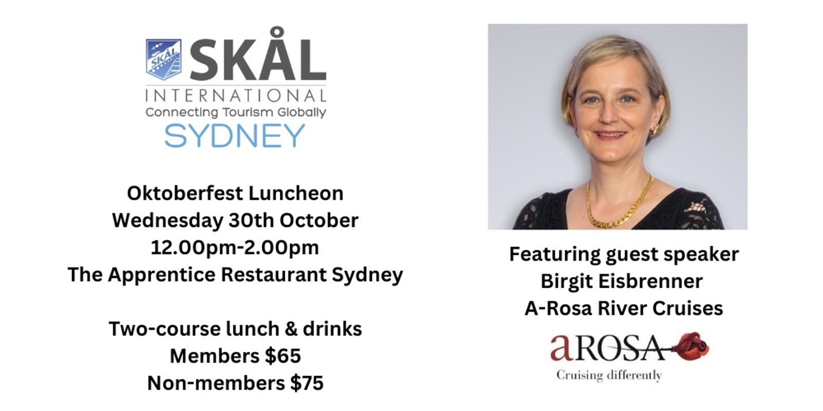 Banner image for Skål International Sydney Oktoberfest Luncheon